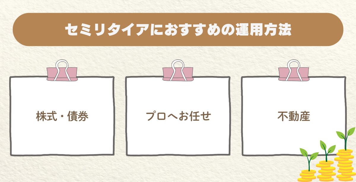 セミリタイアに向いた運用方法
